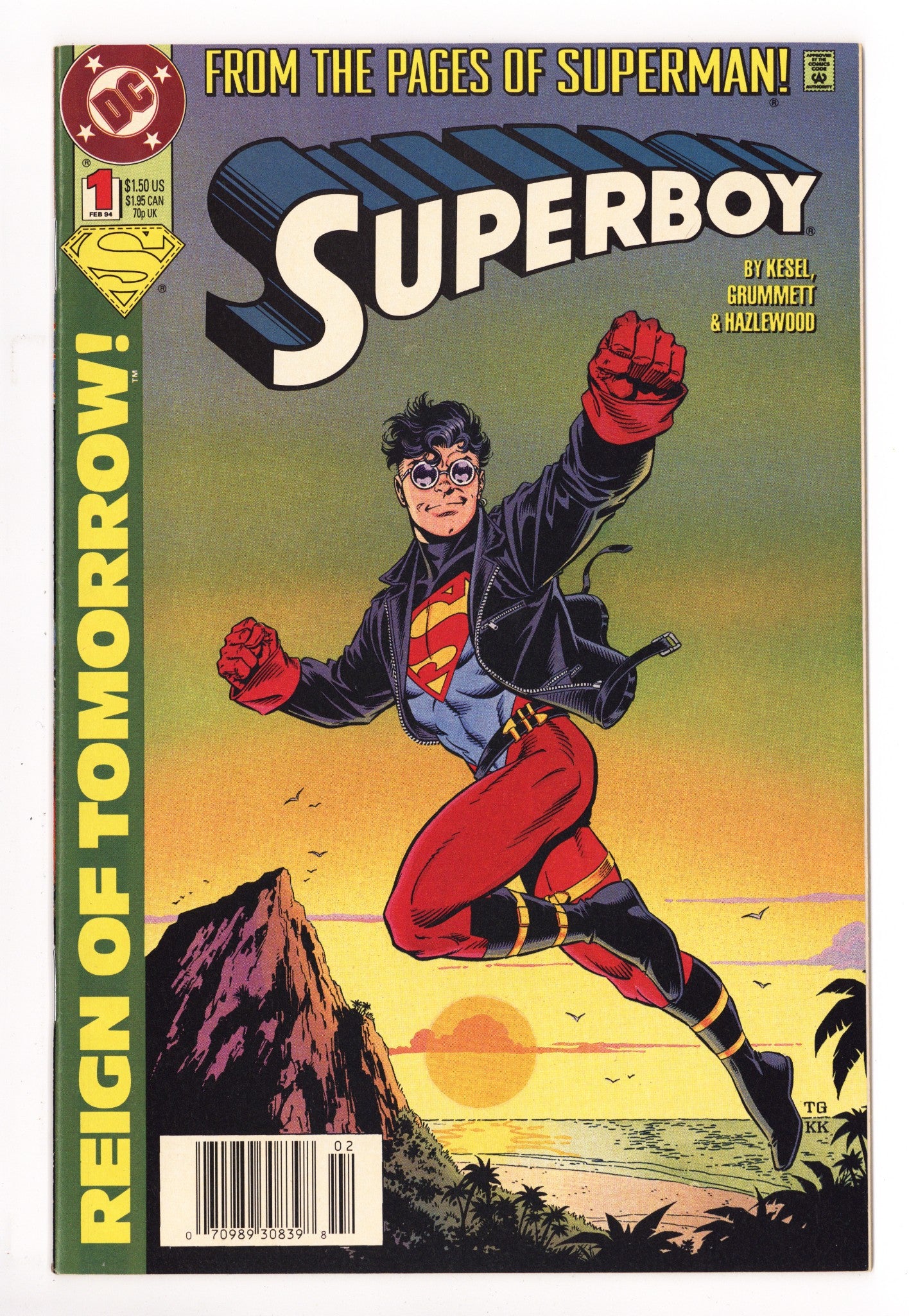 Superboy Vol 3 1 High Grade (1994) Newsstand 