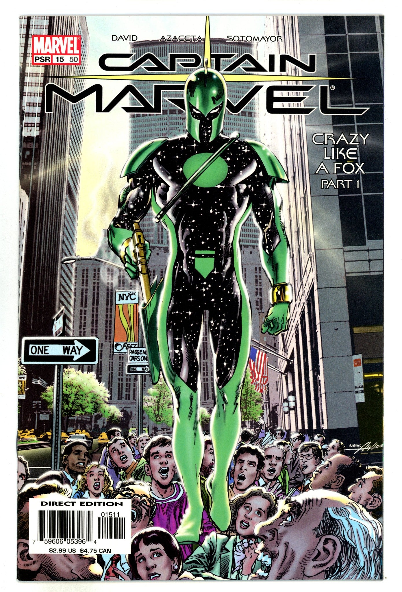 Captain Marvel Vol 6 15 (50) High Grade (2003) 