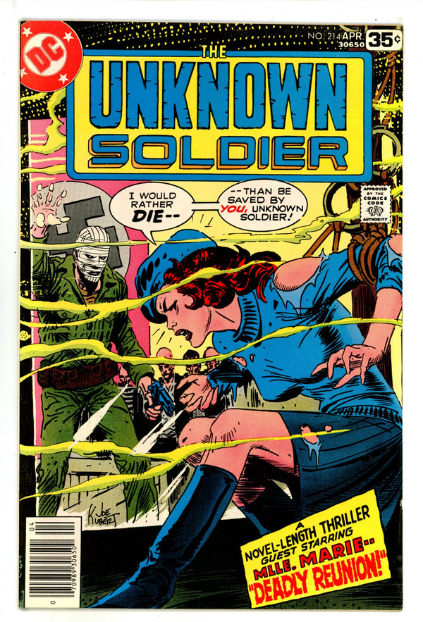 Unknown Soldier Vol 1 214 VF- (7.5) (1978)