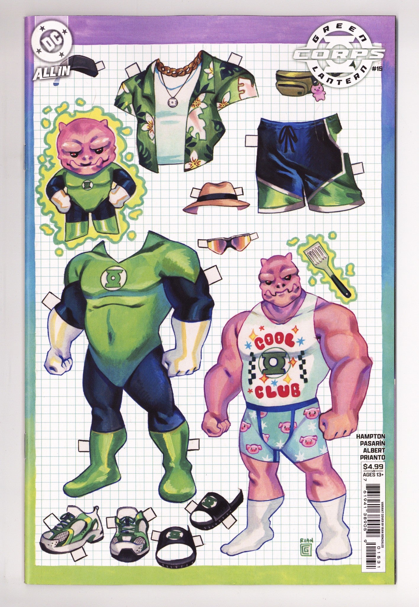 Green Lantern Corps Vol 4 15 Gonzales Variant (2026)