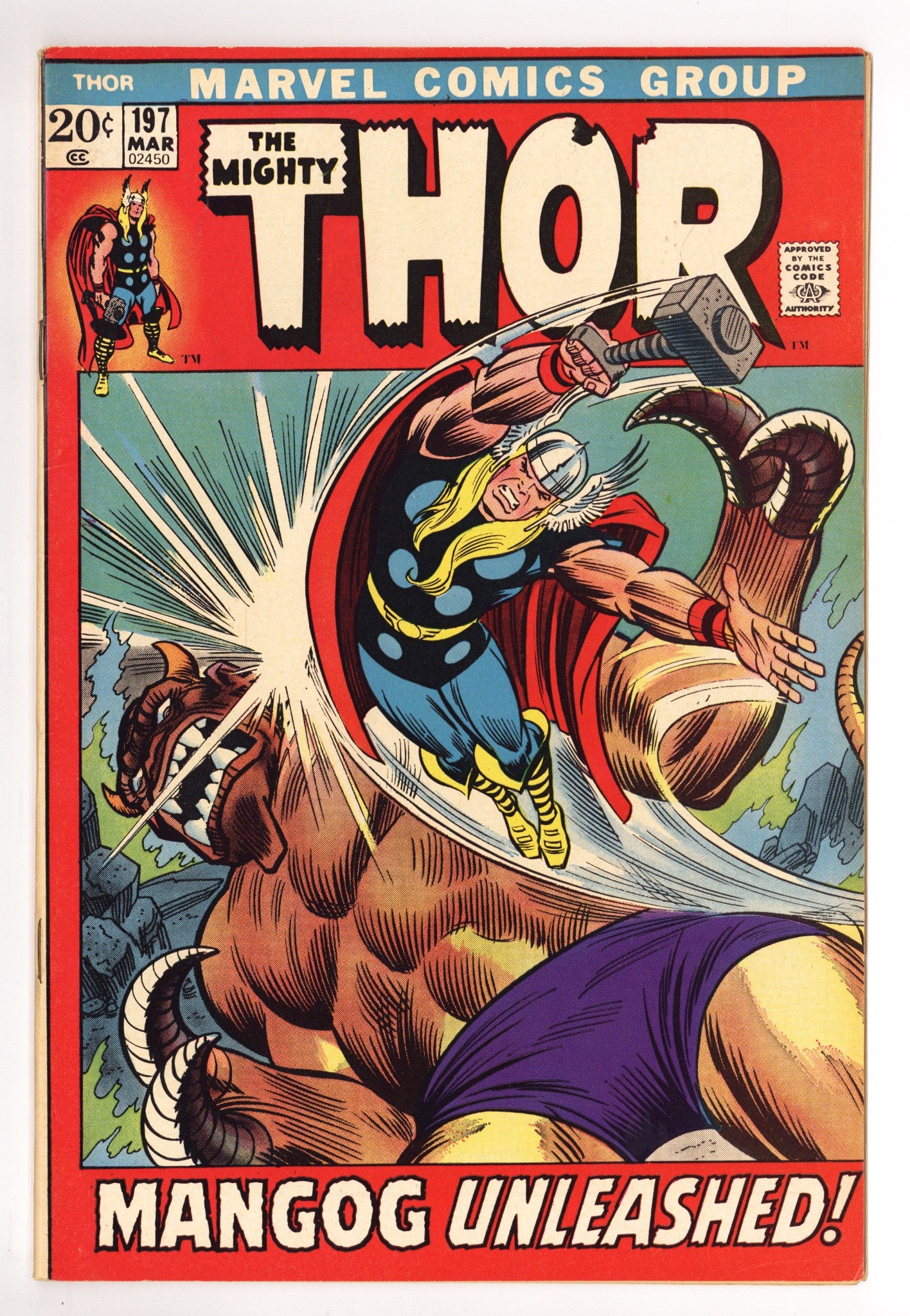 Thor Vol 1 197 FN (6.0) (1972) 