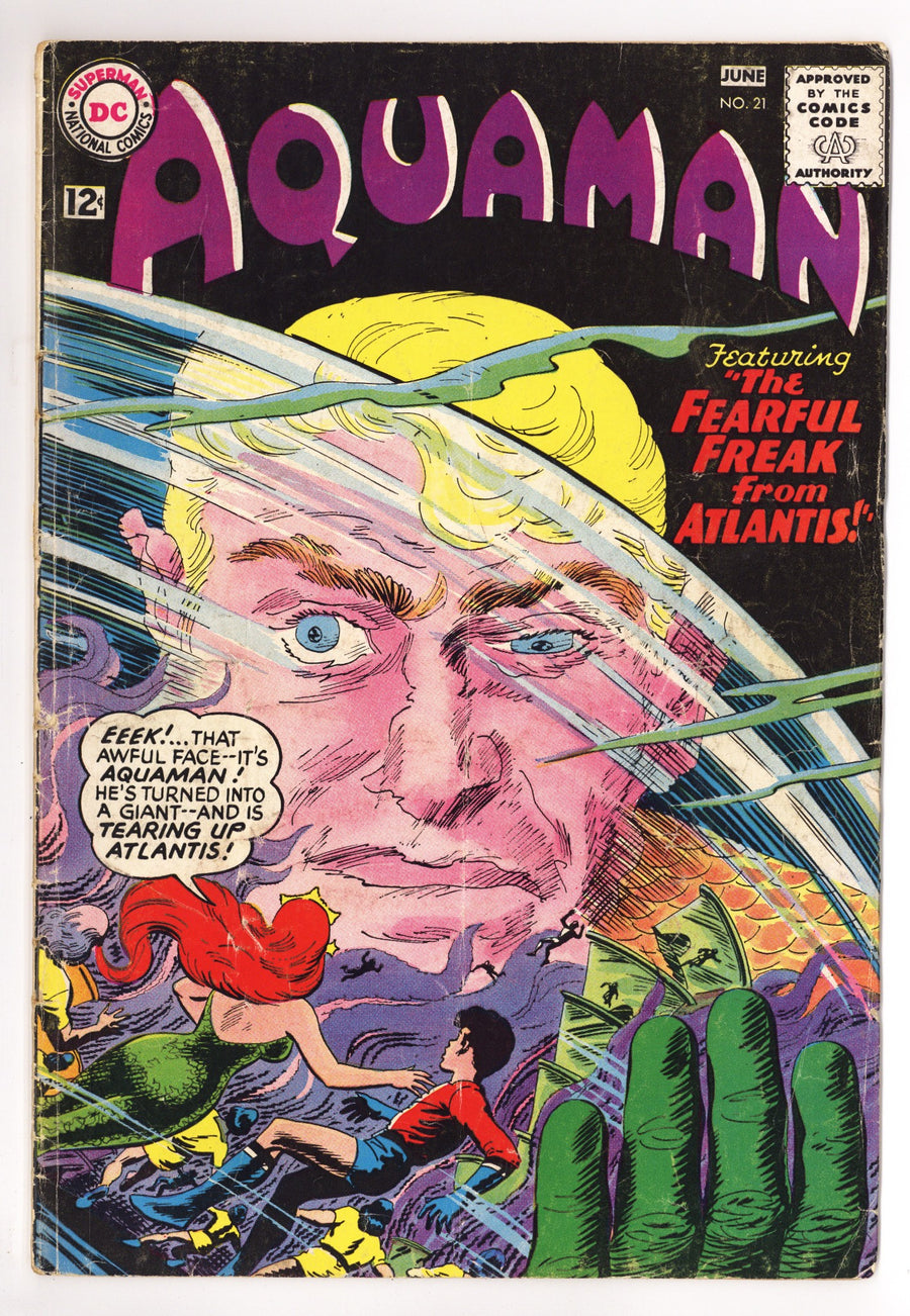 Aquaman Vol 1 21 GD/VG (3.0) (1965) 