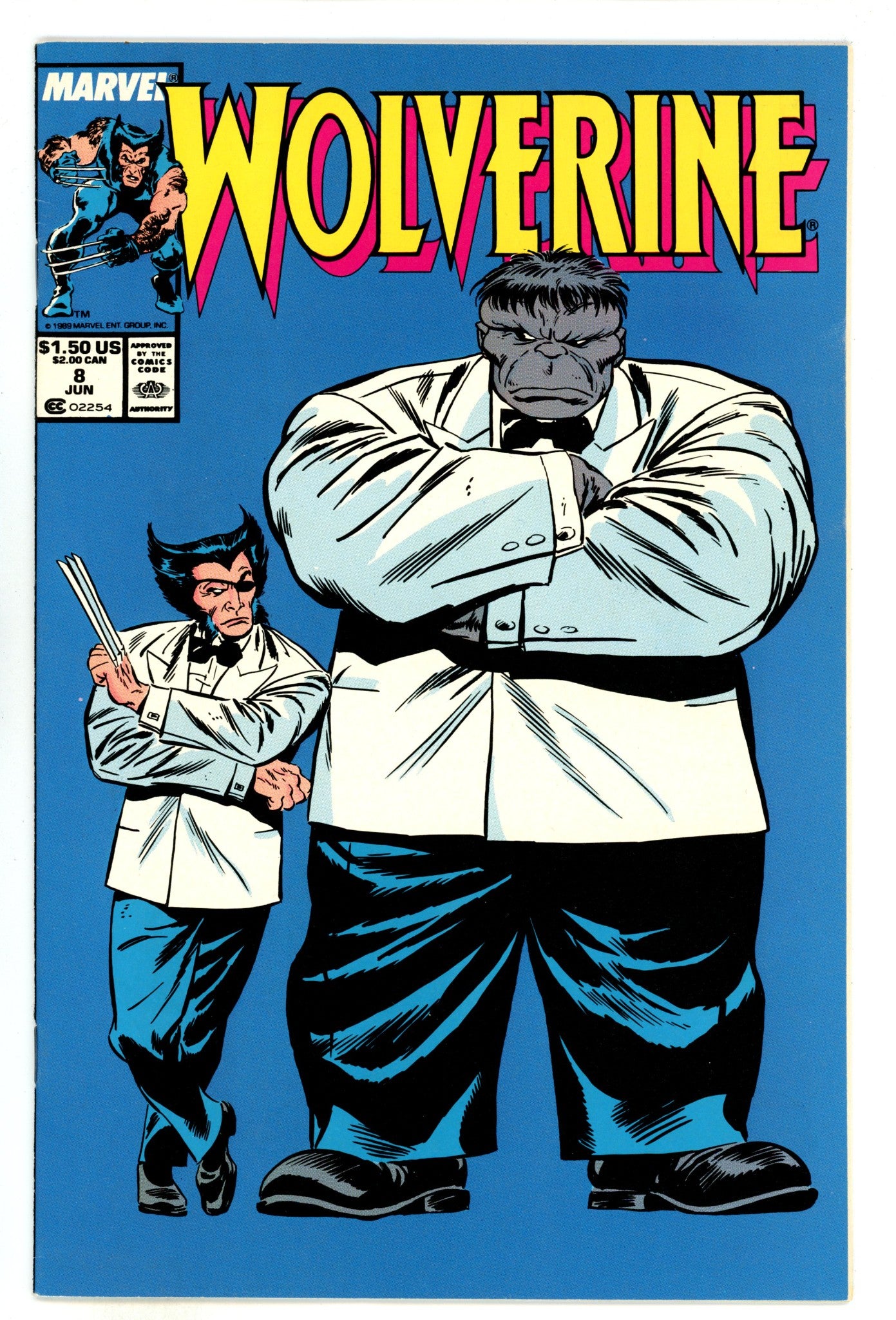 Wolverine Vol 2 8 VF/NM (9.0) (1989) 