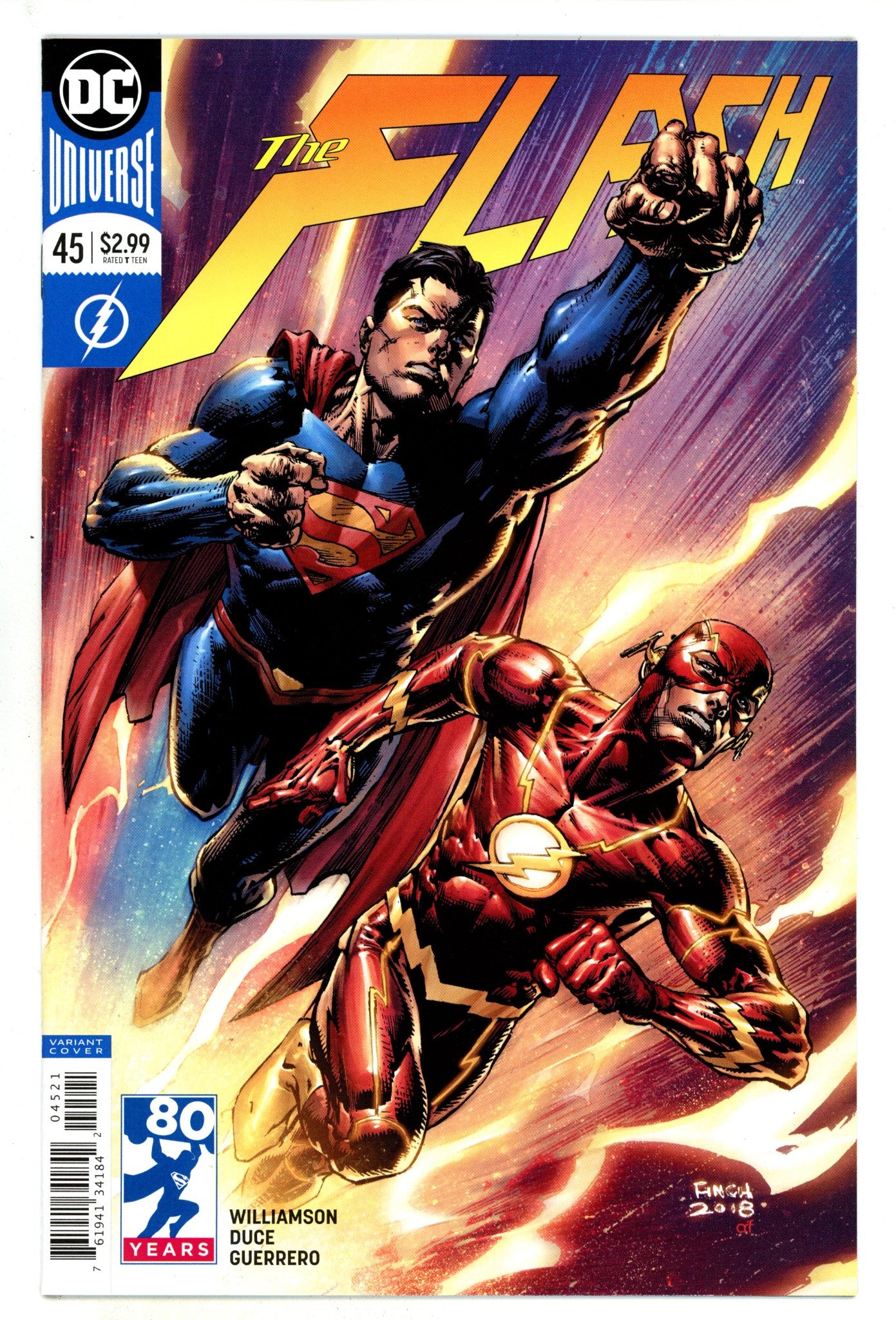 The Flash Vol 5 45 High Grade (2018) Finch Variant 