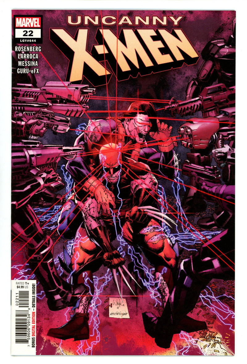 Uncanny X-Men Vol 5 22 (644) High Grade (2019) 