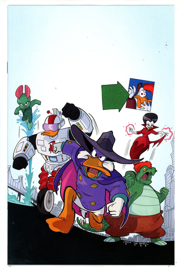 Darkwing Duck 10 Lauro Homage Virgin Incentive Variant (2023)