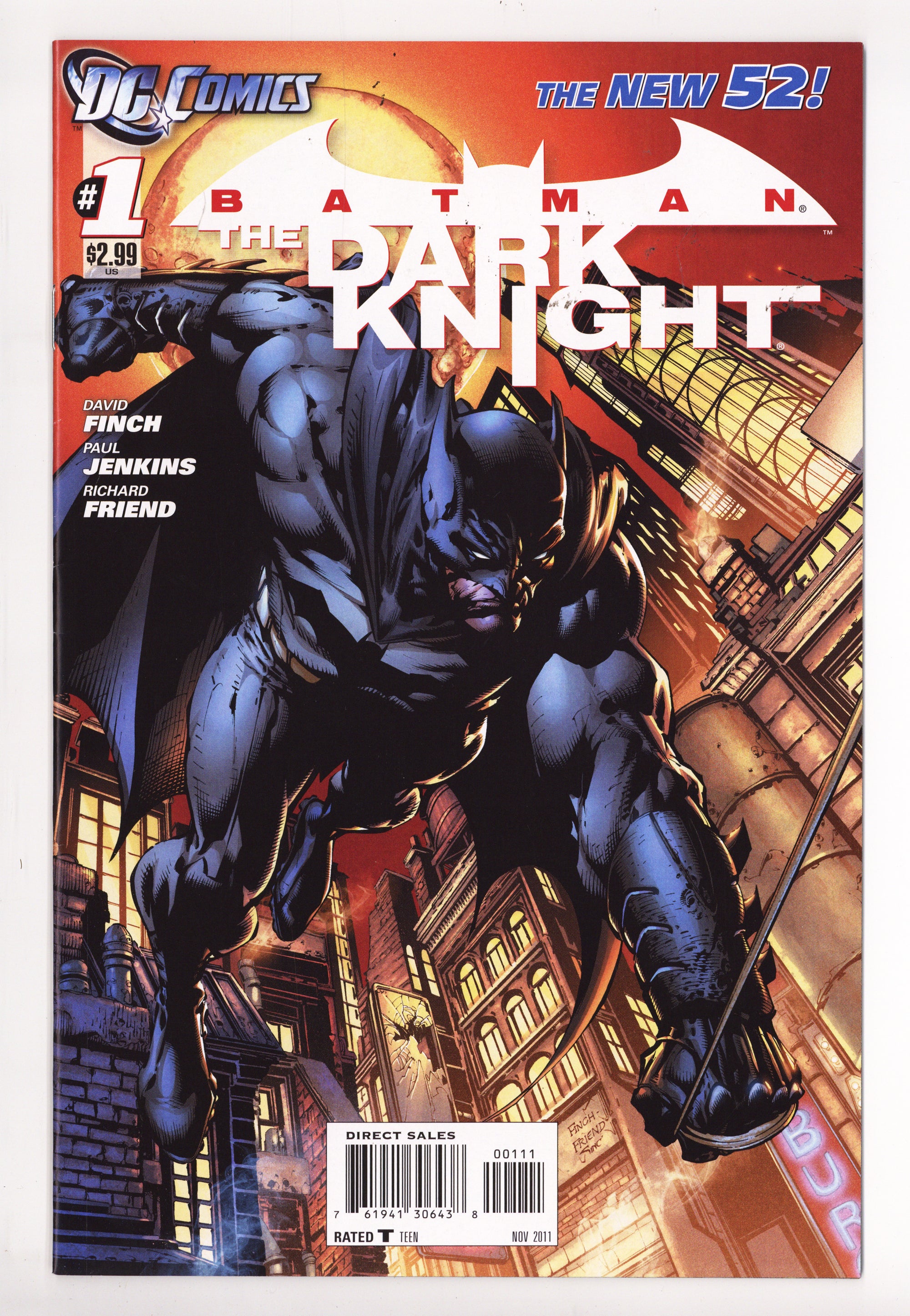 Batman: The Dark Knight Vol 2 1 High Grade (2011) 