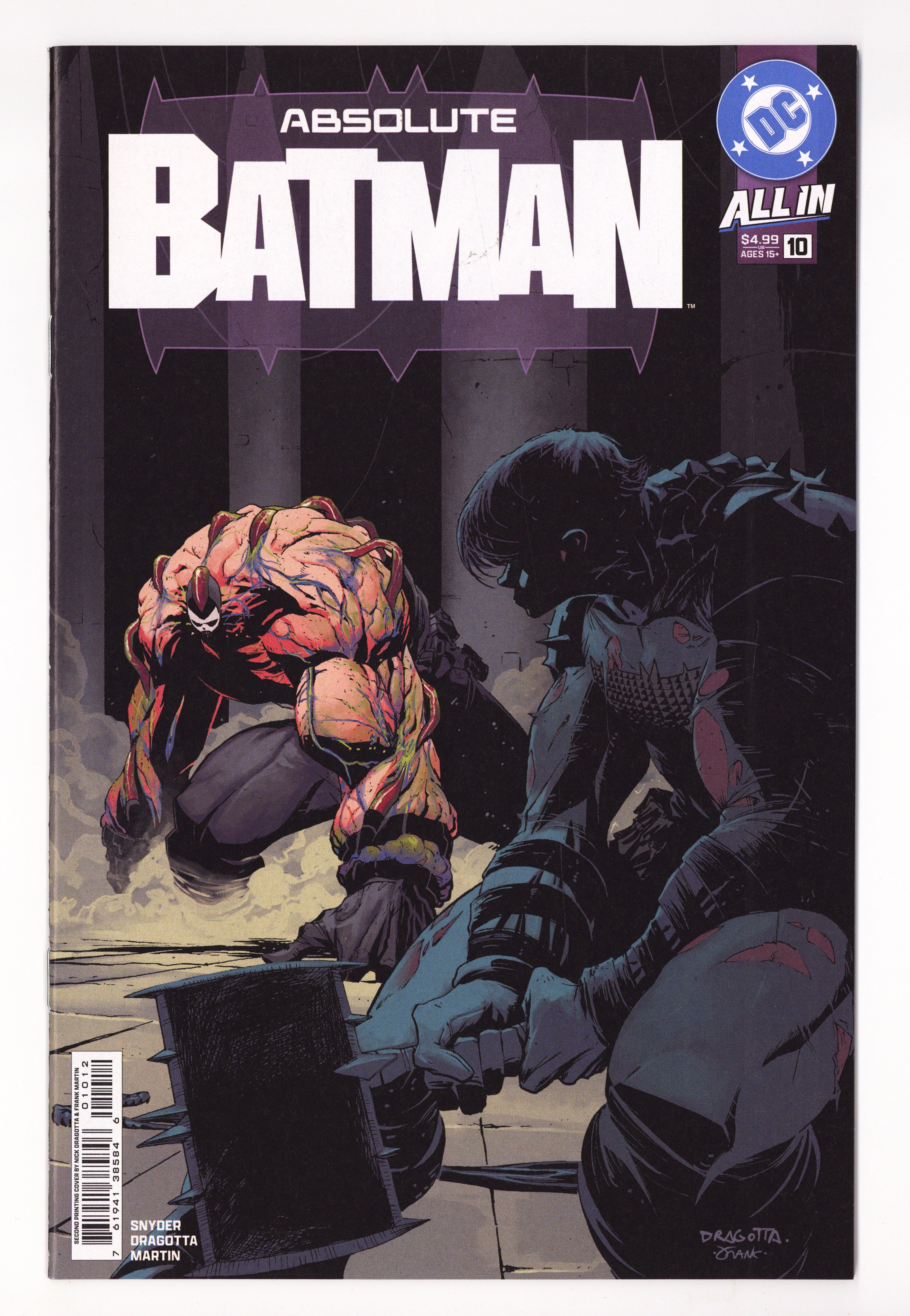 Absolute Batman 10 NM- (9.2) (2025) 2nd Print 