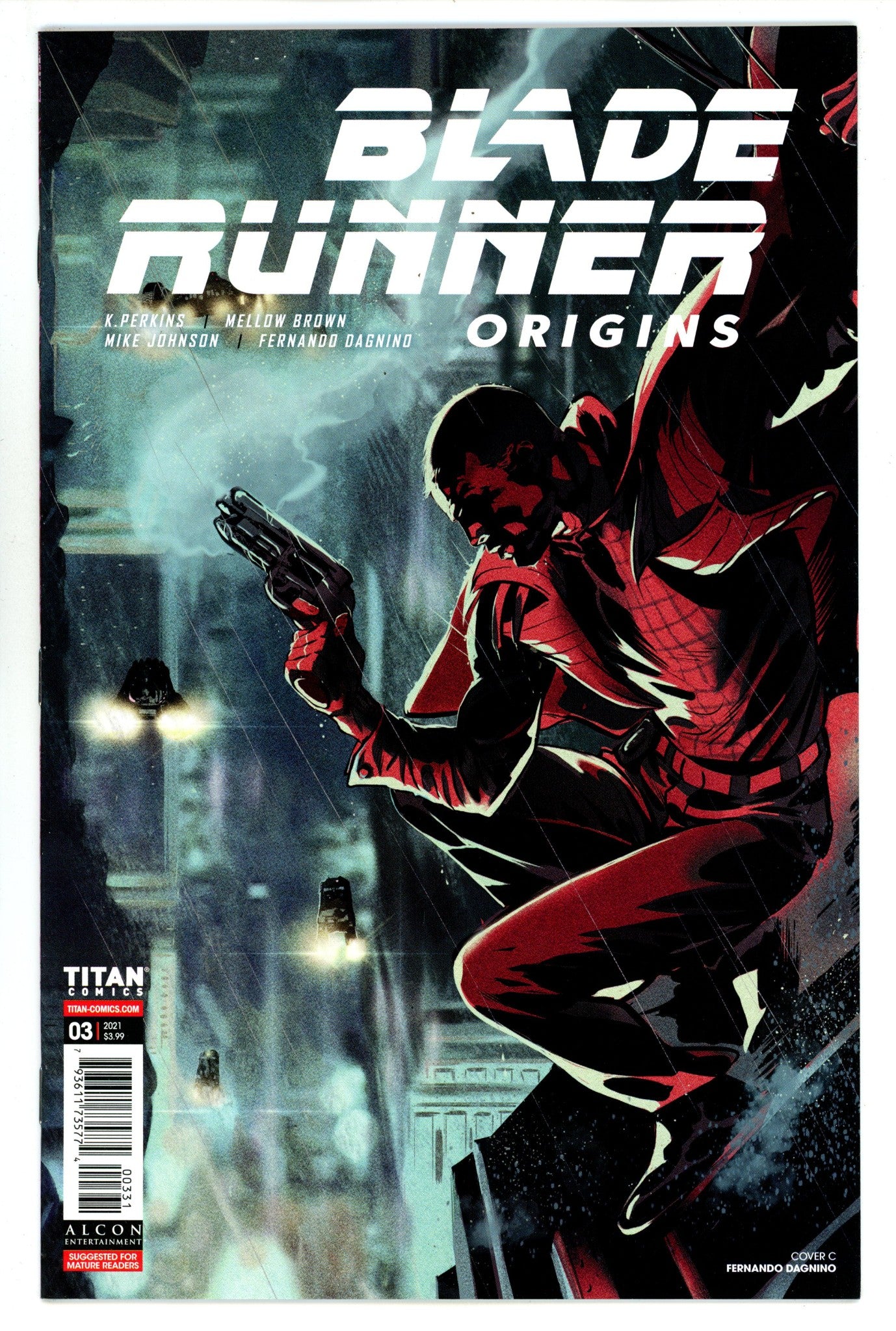 Blade Runner Origins   3  High Grade   (2021) Dagnino     Variant  
