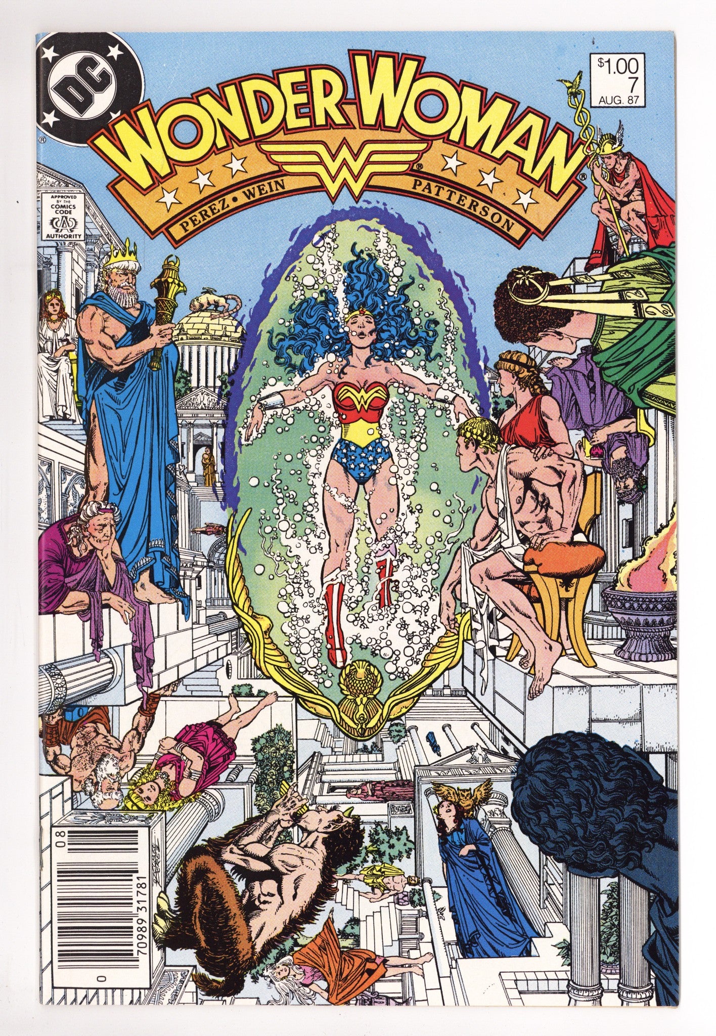 Wonder Woman Vol 2 7 VF/NM (9.0) (1987) Canadian Price Variant 