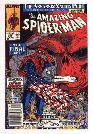 The Amazing Spider-Man Vol 1 325  VF (8.0)   (1989)     Newsstand