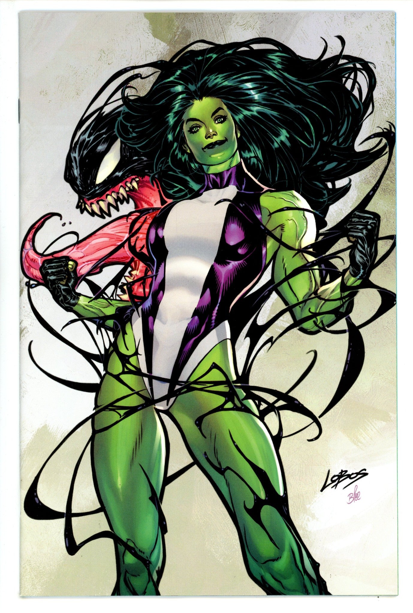 Sensational She-Hulk Vol 2 1 Lobos Exclusive Variant (2023)