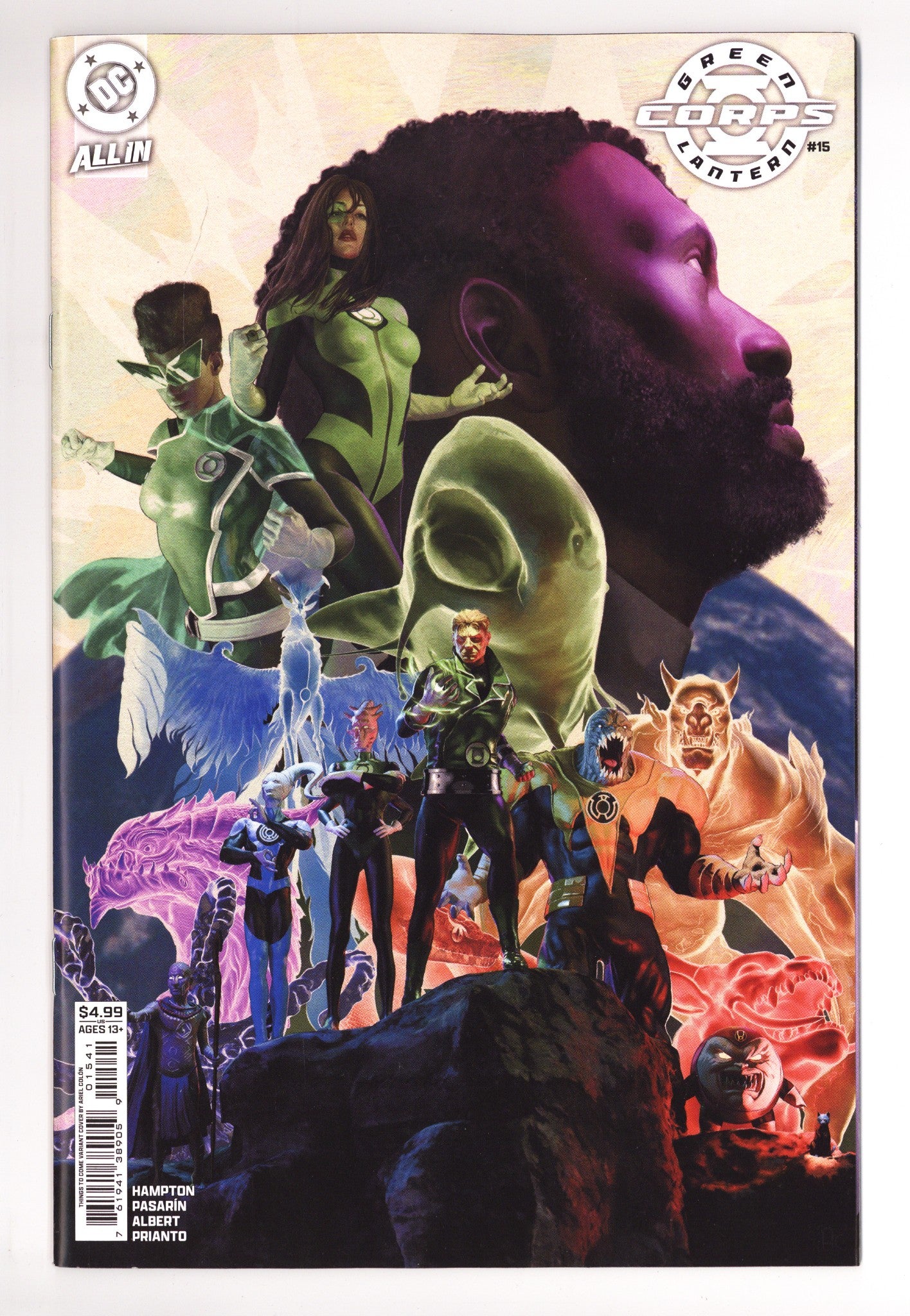 Green Lantern Corps Vol 4 15 Colón Variant (2026)