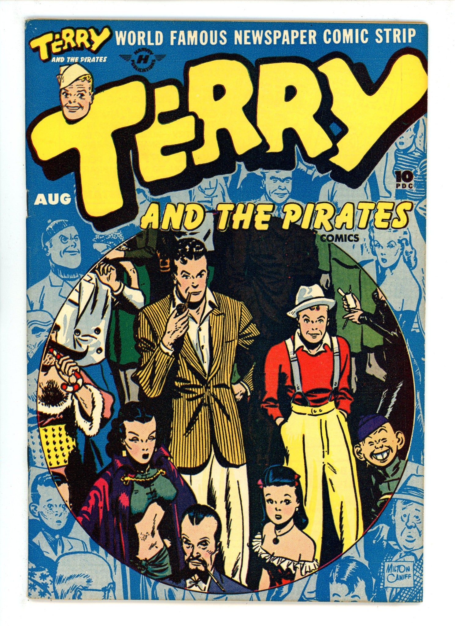 Terry and the Pirates Comics 5 VF+ (8.5) (1947) 