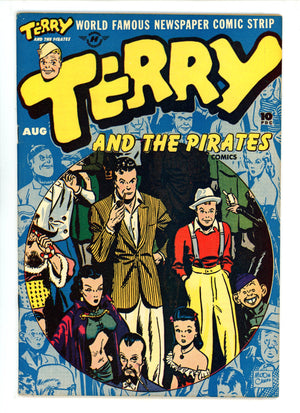 Terry and the Pirates Comics 5 VF+ (8.5) (1947) 