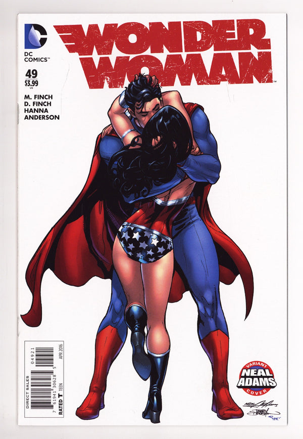 Wonder Woman Vol 4 49 VF+ (8.5) (2016) Adams Variant
