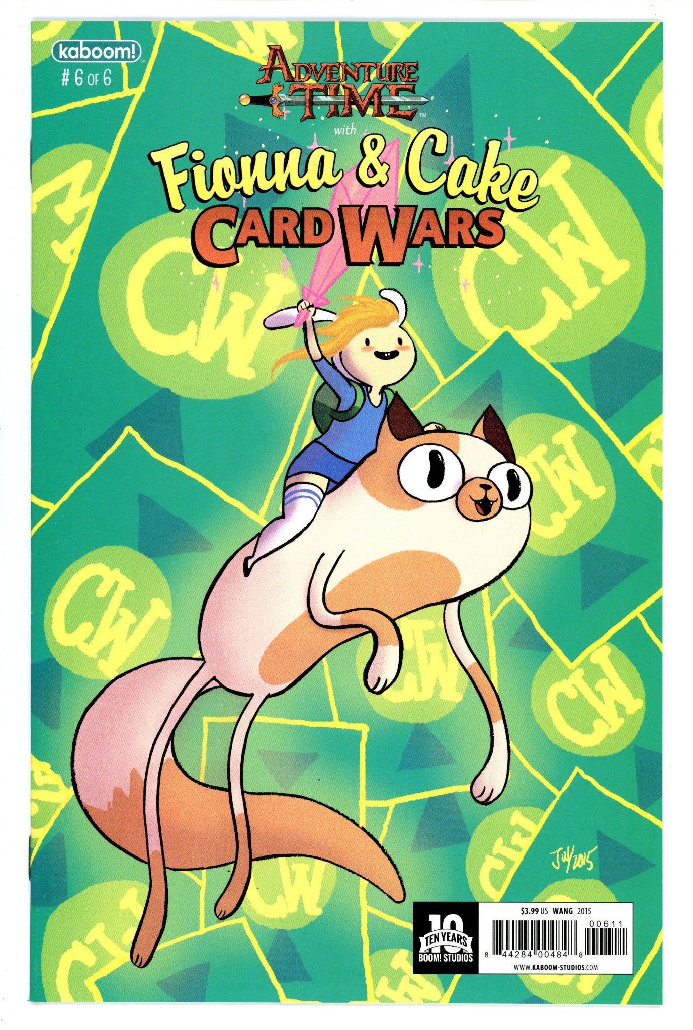 Adventure Time with Fionna and Cake: Card Wars 6 VF- (7.5) (2015) 