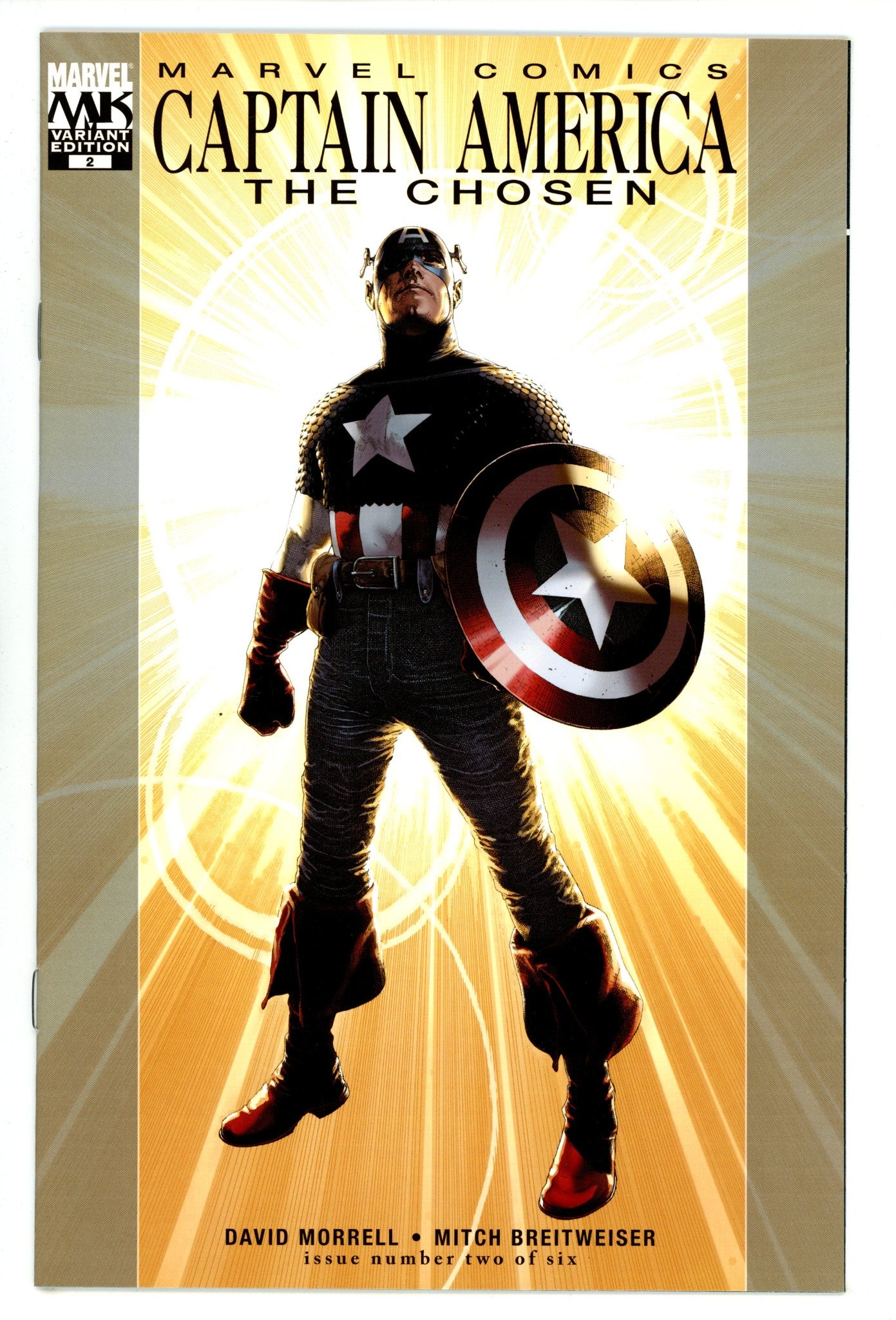 Captain America: The Chosen   2  High Grade   (2007) Charest     Variant  