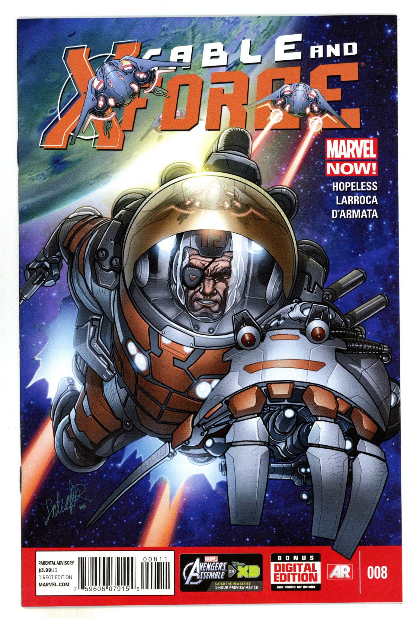 Cable and X-Force  8  High Grade  (2013)  