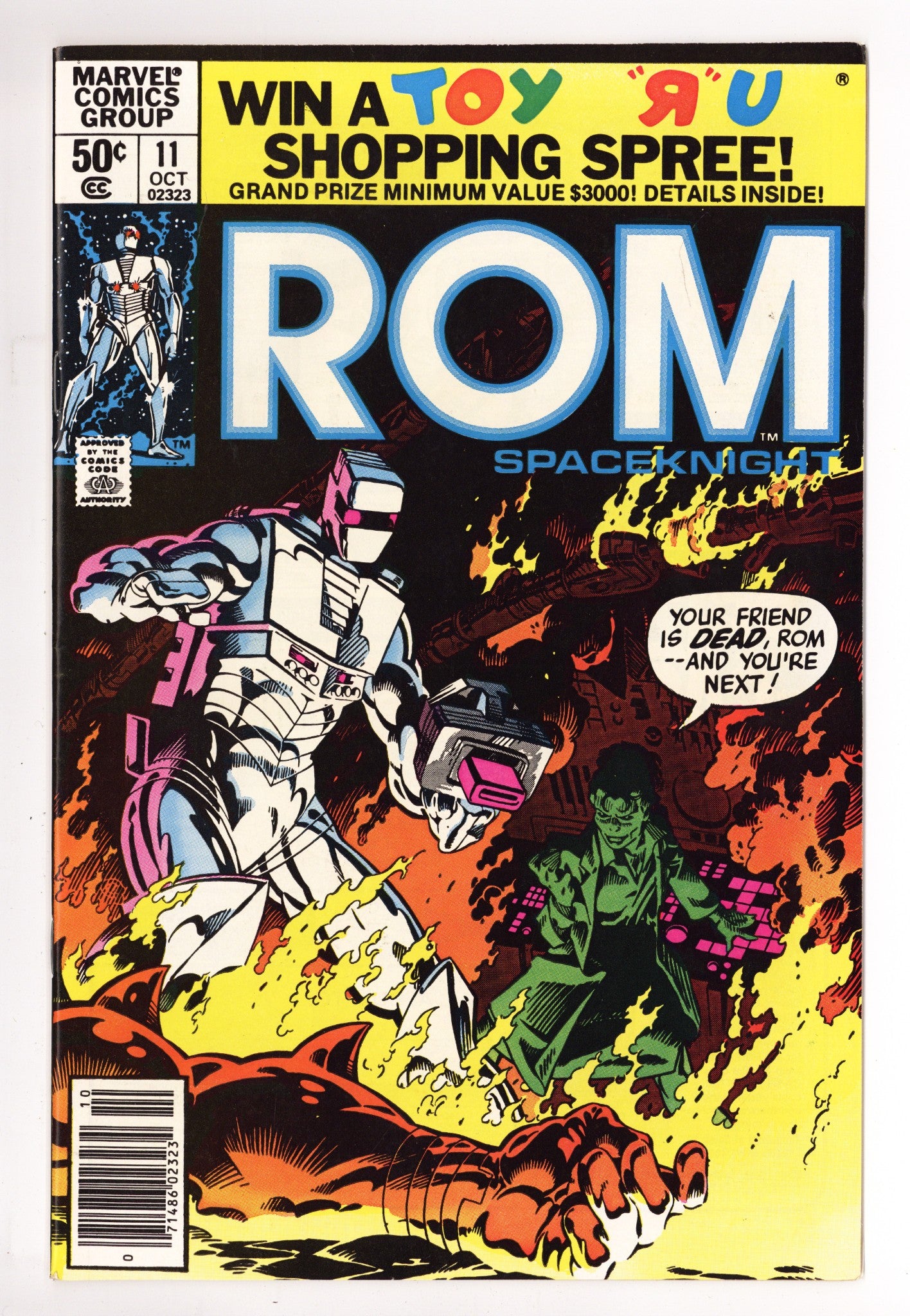 Rom Vol 1 11 High Grade (1980) Newsstand 