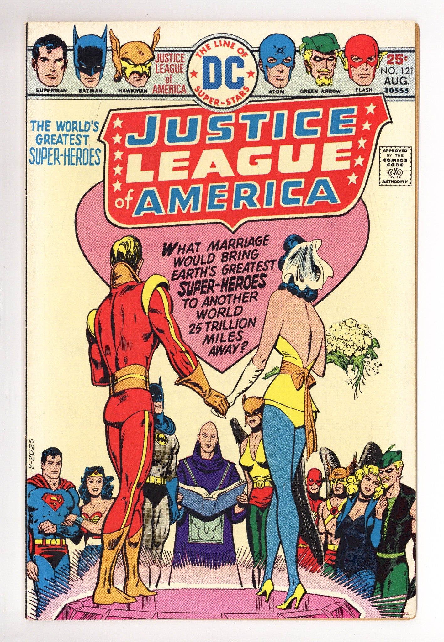 Justice League of America Vol 1 121 FN/VF (7.0) (1975) 