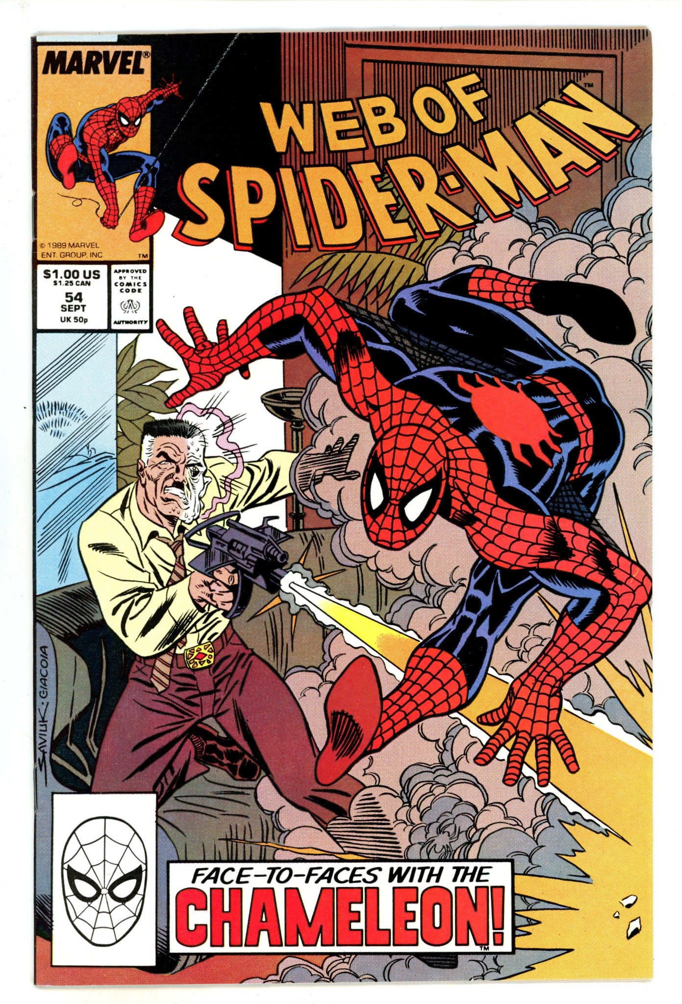 Web of Spider-Man Vol 1 54 Mid Grade (1989) 