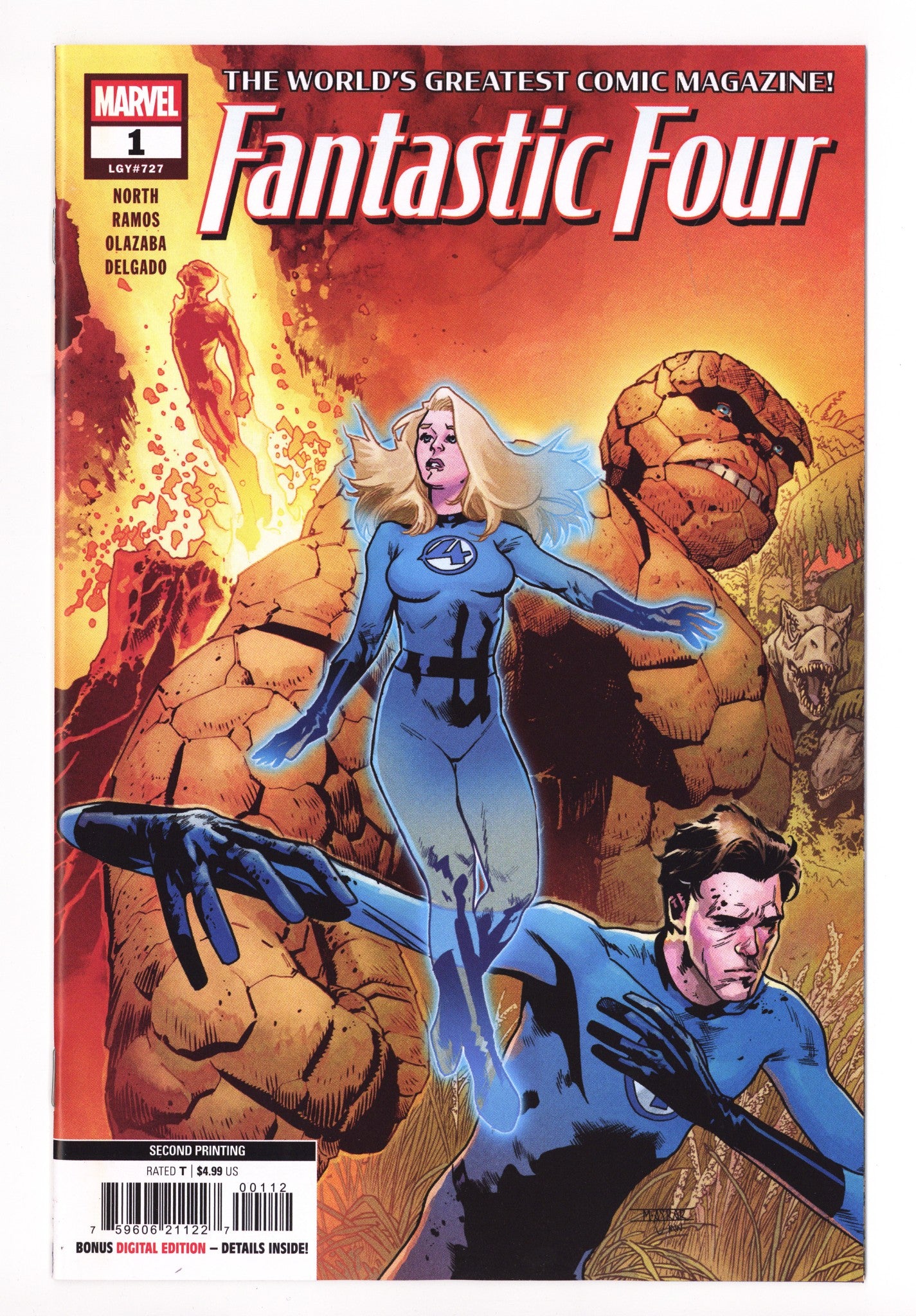 Fantastic Four Vol 8 1 2Nd Print (2025)