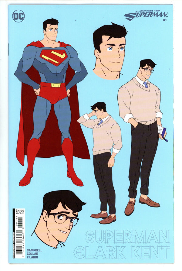 My Adventures With Superman 1 Collar Design Variant (2024)