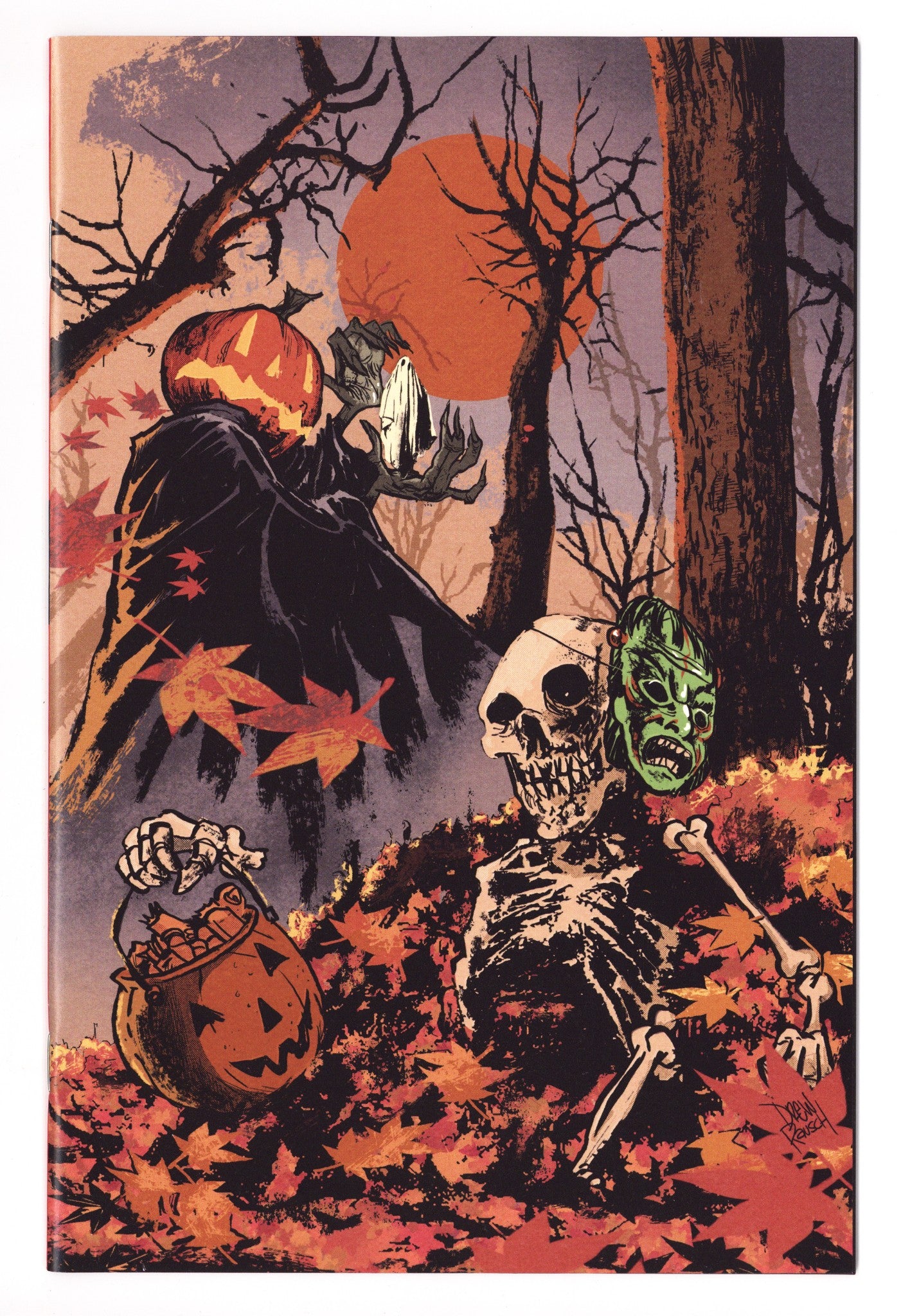 Hello Halloween 1 Rausch Glow in the Dark Virgin Variant (2025)