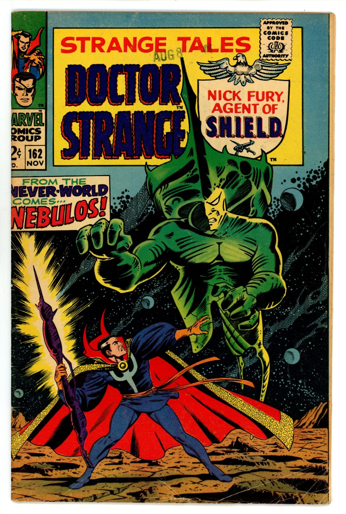 Strange Tales Vol 1 162 FN (6.0) (1967) 