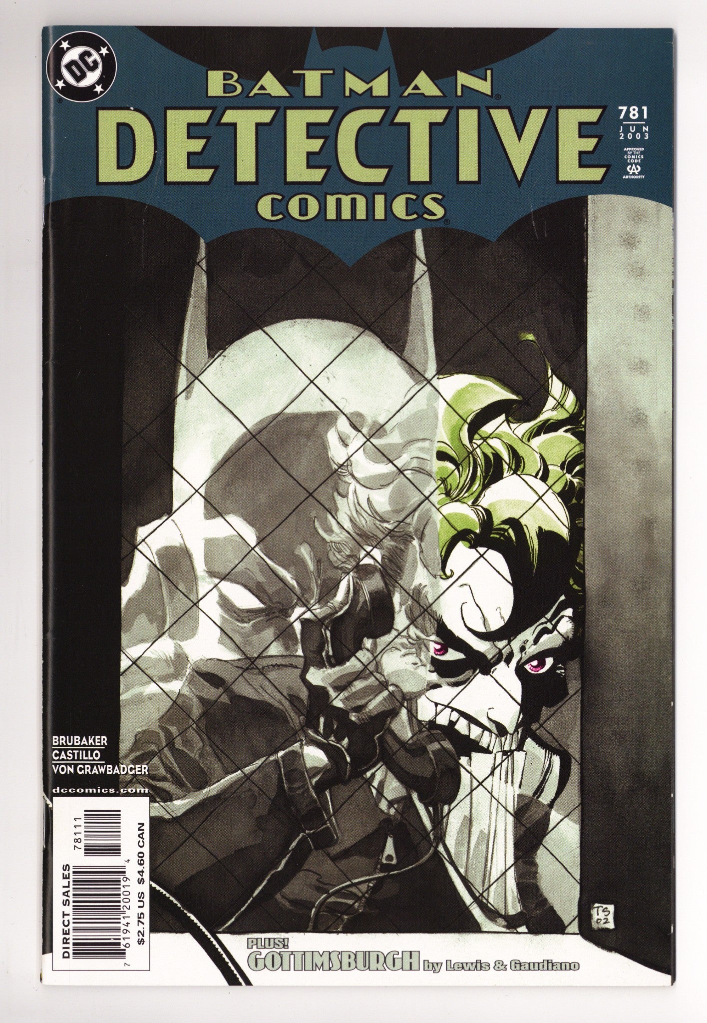 Detective Comics Vol 1 781 High Grade (2003) 