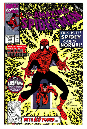 The Amazing Spider-Man Vol 1 341 NM- (9.2) (1990)
