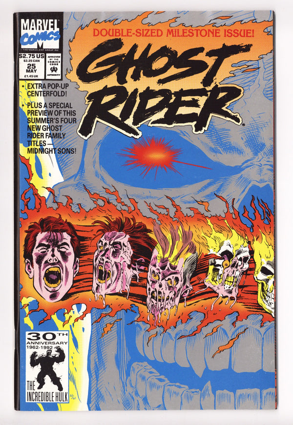 Ghost Rider Vol 2 25 High Grade (1992)