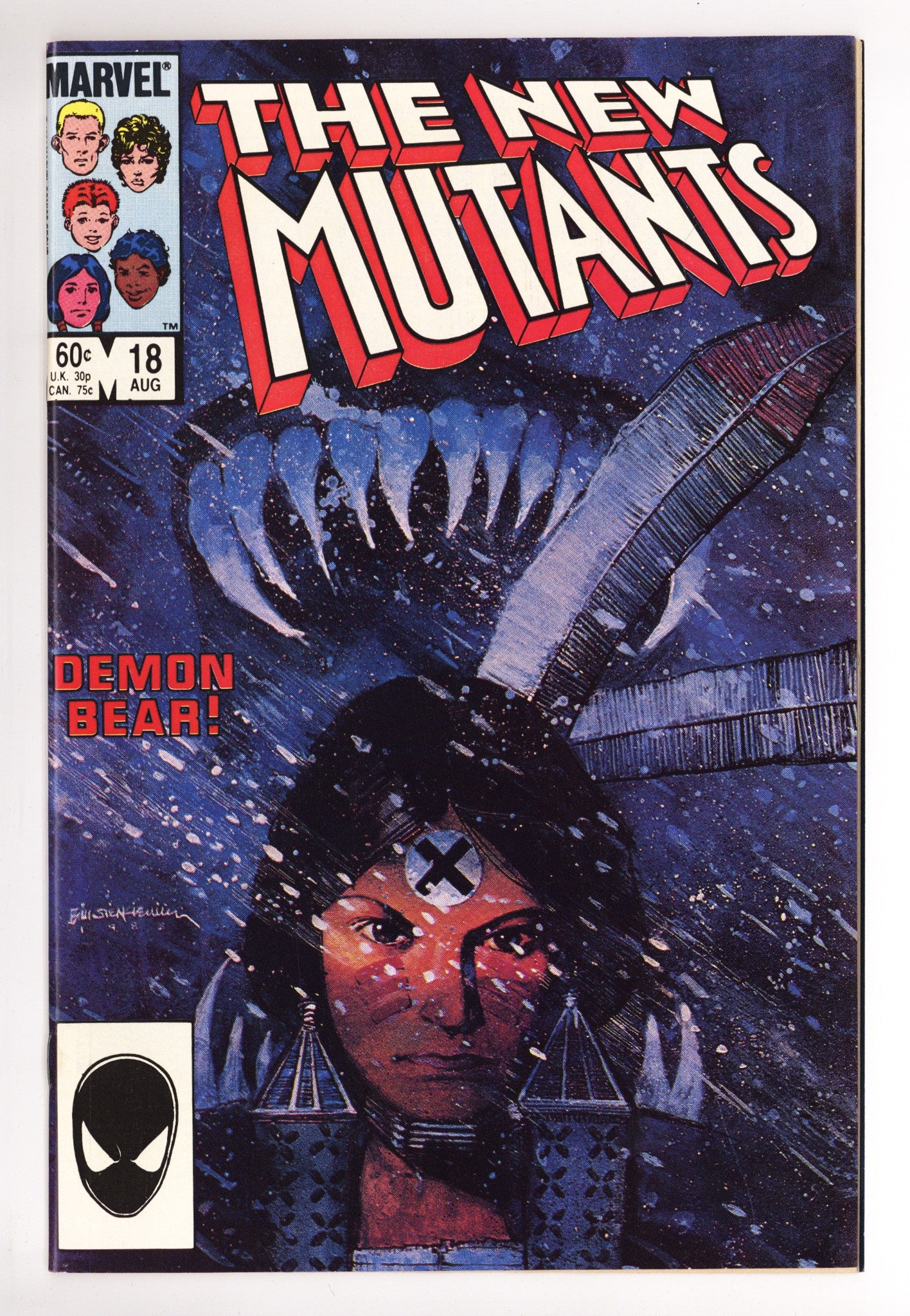 The New Mutants Vol 1 18 NM- (9.2) (1984) 