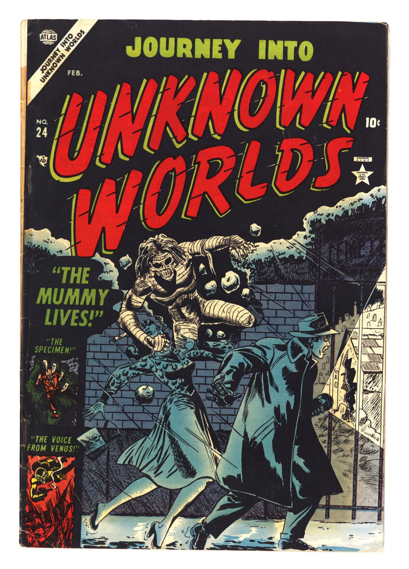 Journey into Unknown Worlds Vol 1 24 VG+ (4.5) (1954) 