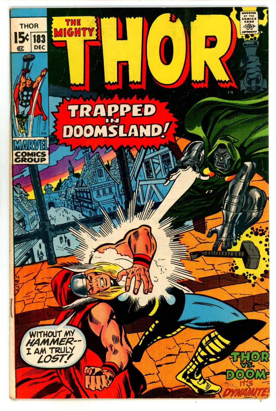 Thor Vol 1 183 FN (6.0) (1970) 
