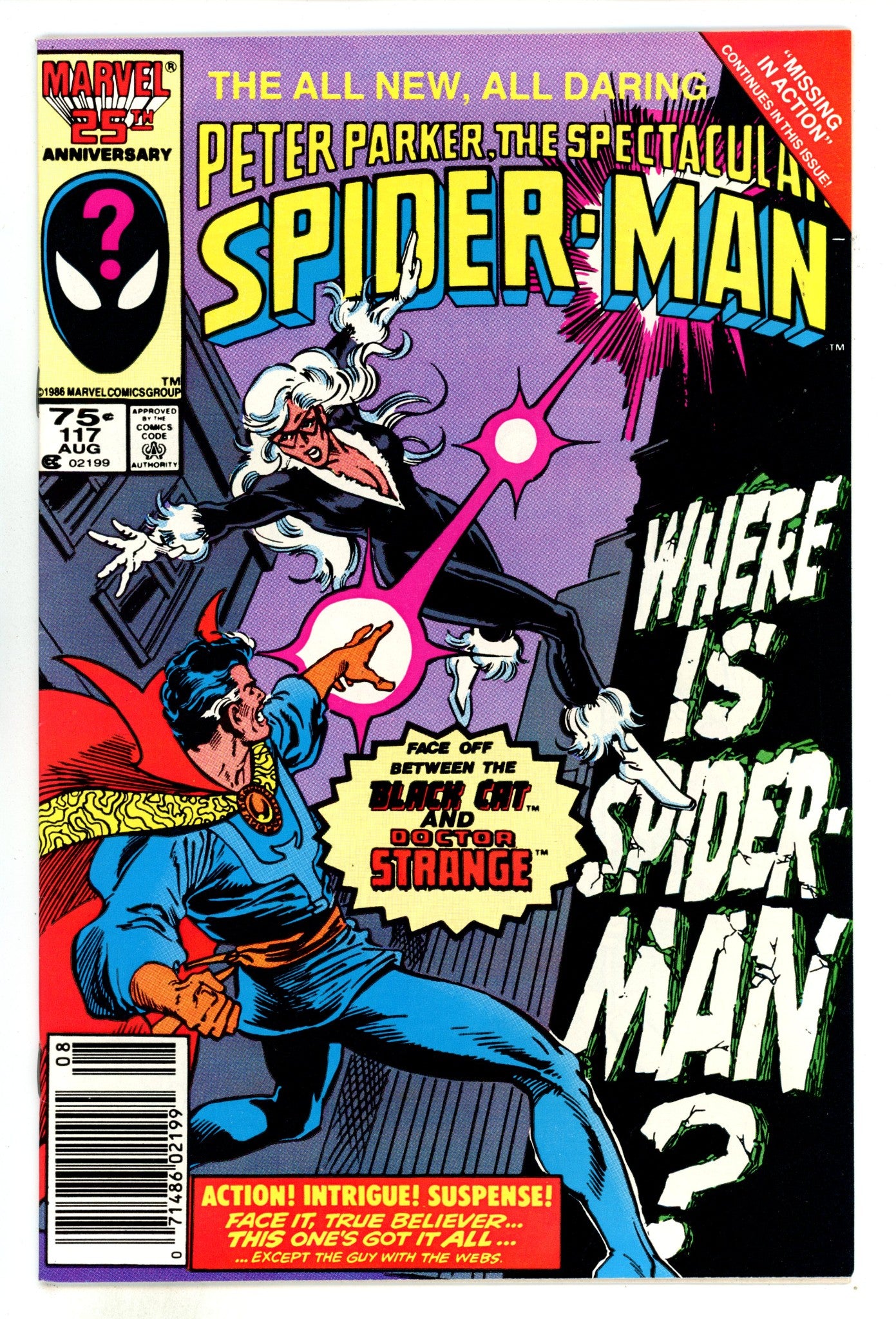 The Spectacular Spider-Man Vol 1 117 Mid Grade (1986) Newsstand 