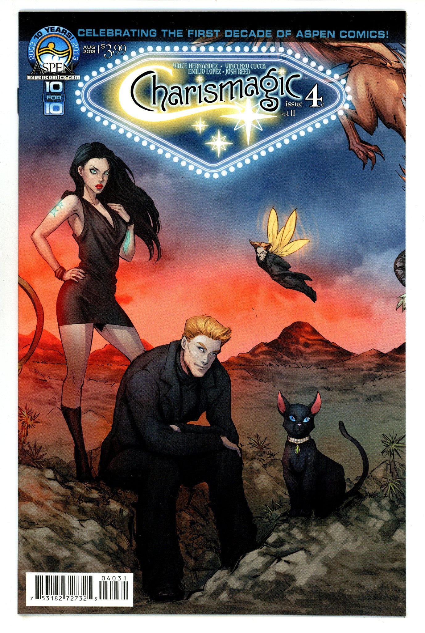 Charismagic Vol 2 4 High Grade (2013) Oum Variant 