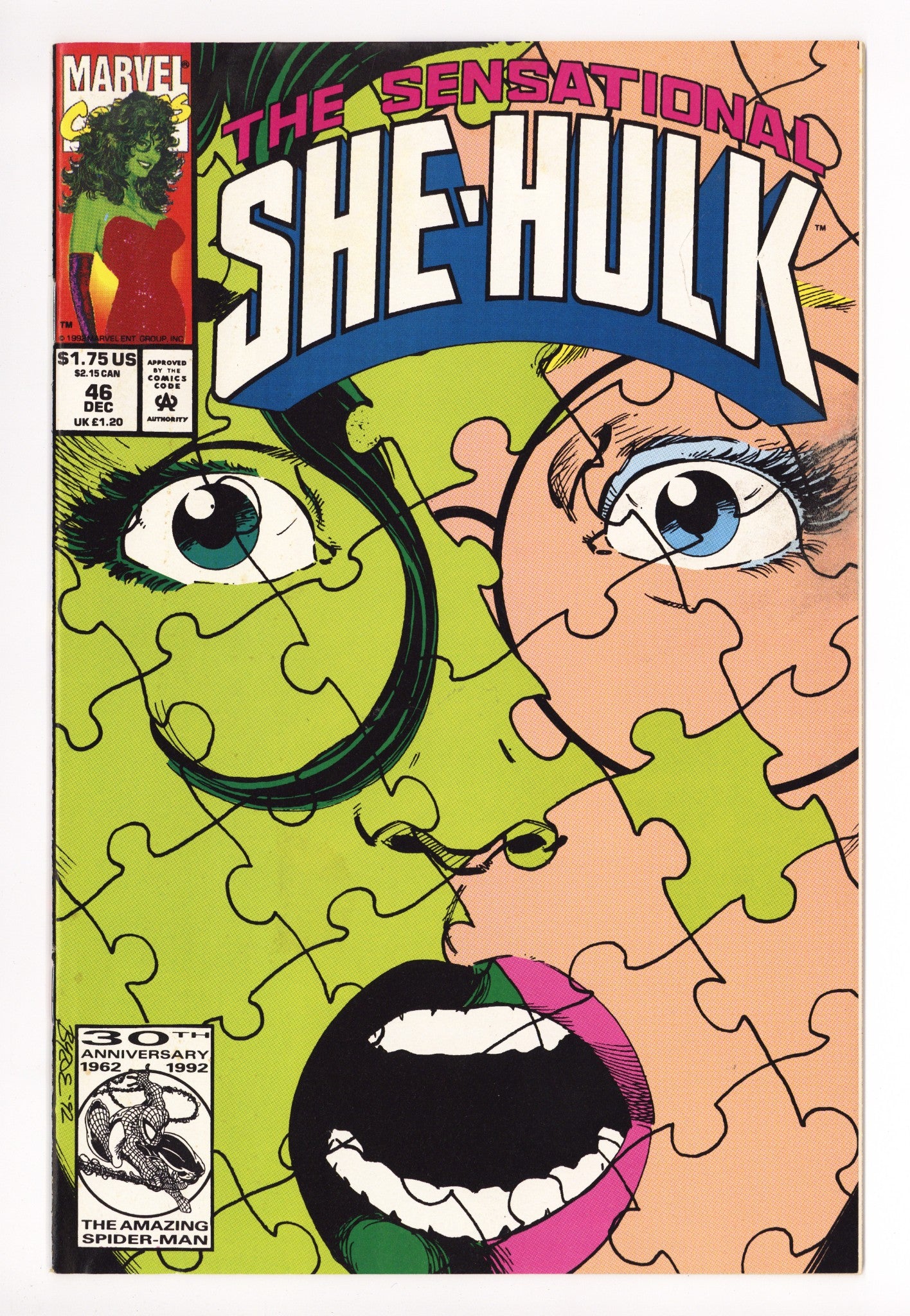 The Sensational She-Hulk 46 Mid Grade (1992) 