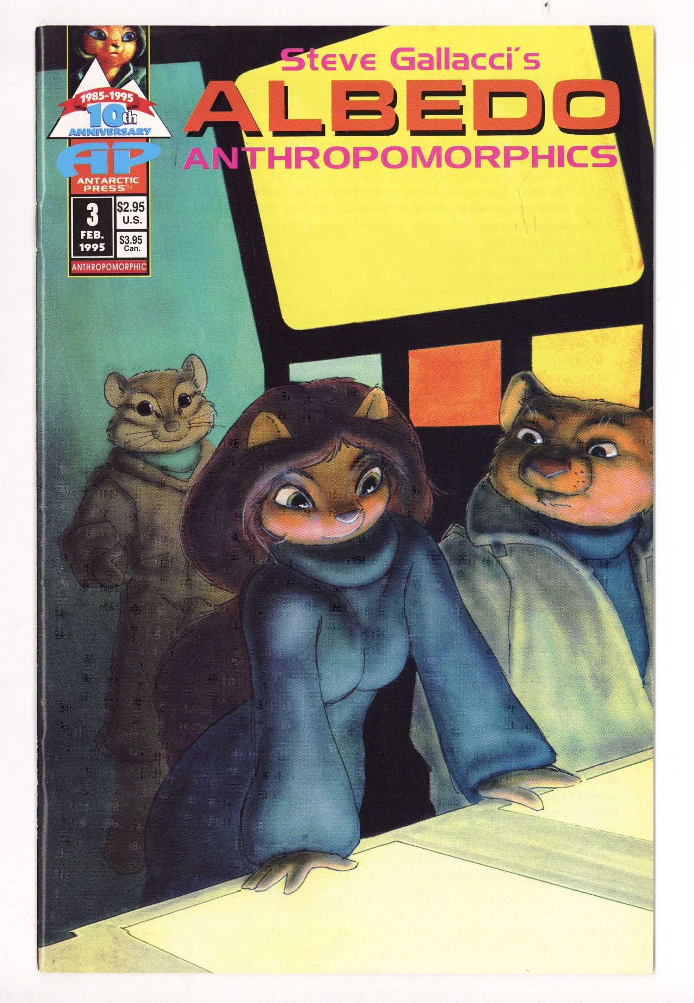 ALBEDO Anthropomorphics 3 VF (8.0) (1995) 