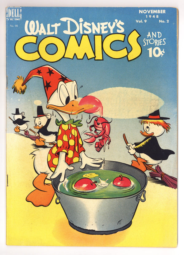Walt Disney's Comics and Stories Vol 9 2 (98) VG/FN (5.0) (1948)