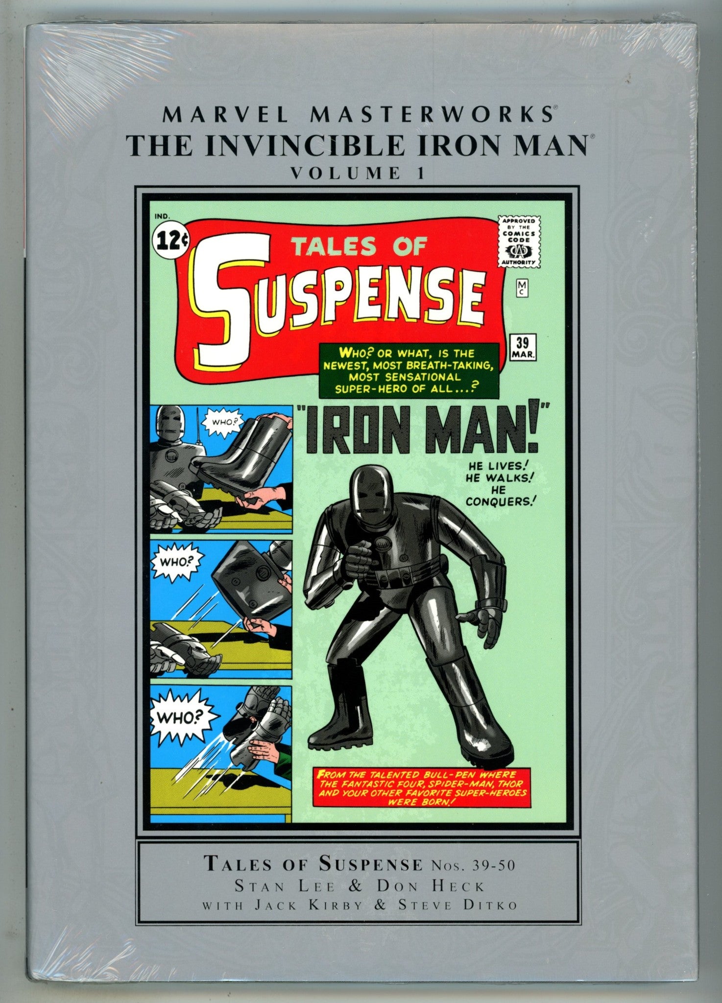 Marvel Masterworks: The Invincible Iron Man HC Vol 1 New, Sealed New Printing (2015) 