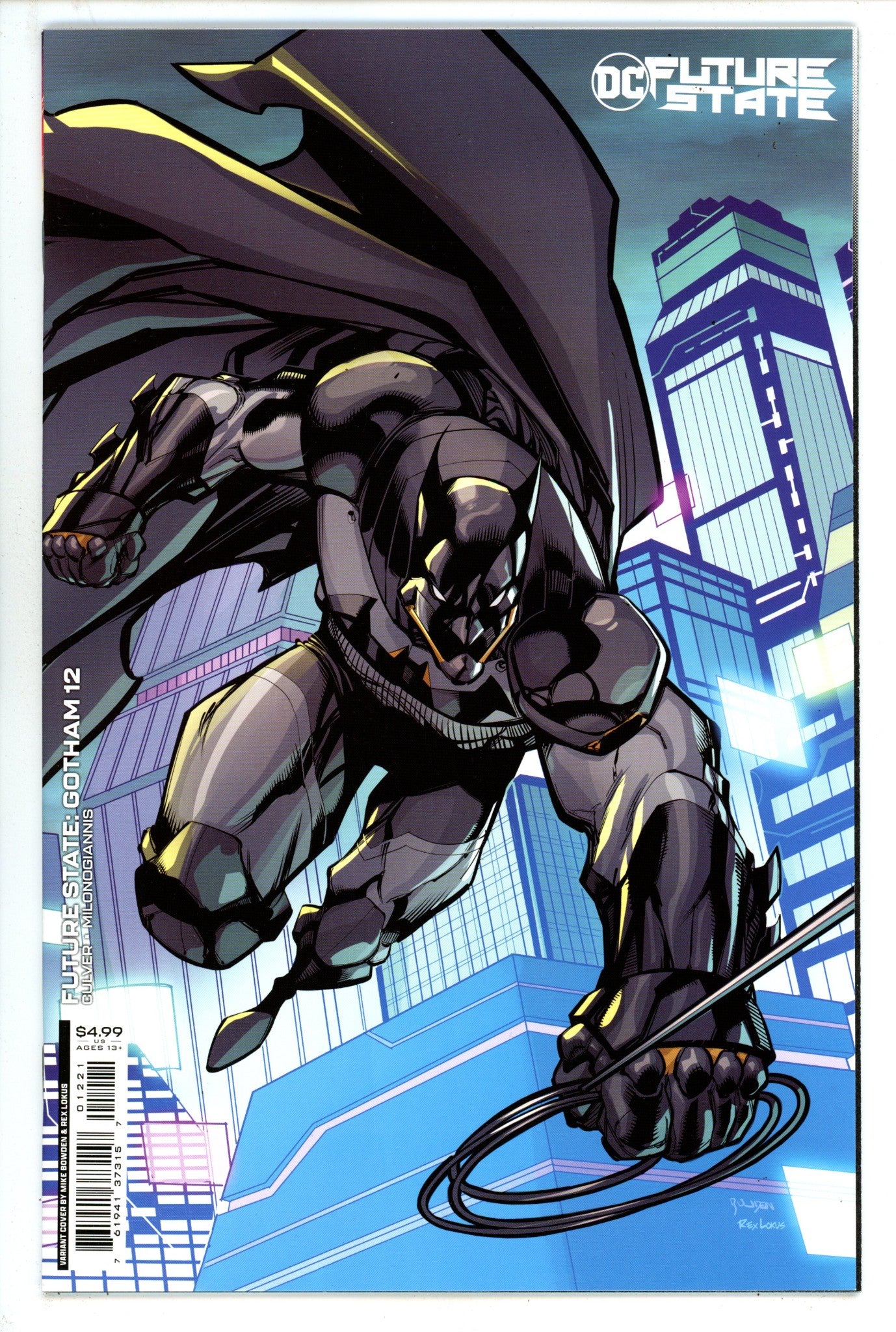 Future State: Gotham 12 High Grade (2022) Bowden Variant 