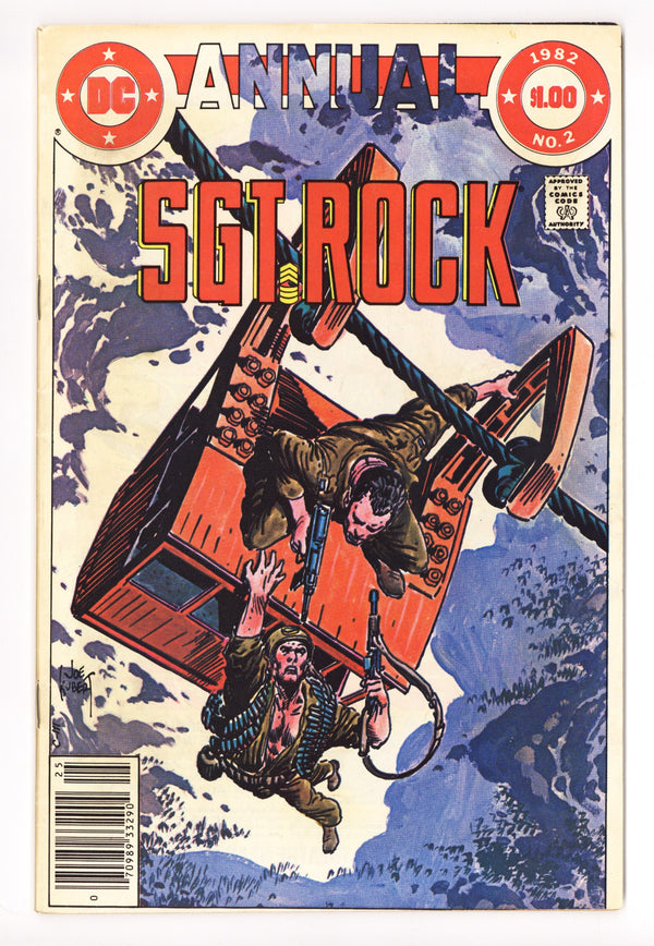 Sgt. Rock Annual Vol 1 2  Low Grade   (1982)     Newsstand