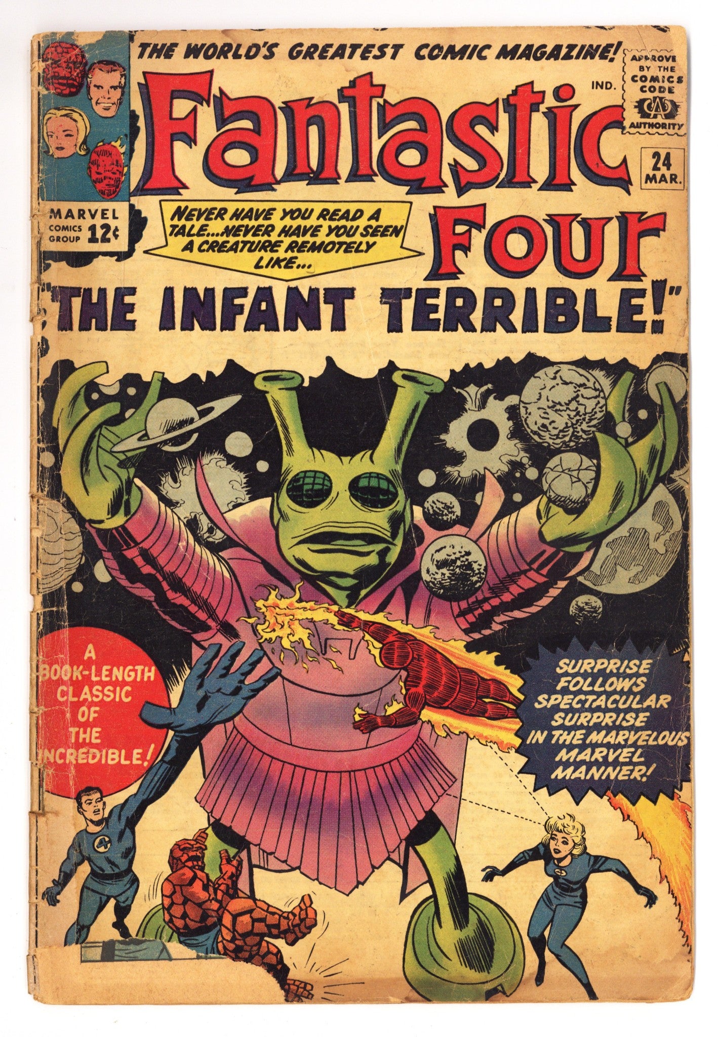 Fantastic Four Vol 1 24 GD (2.0) (1964) 