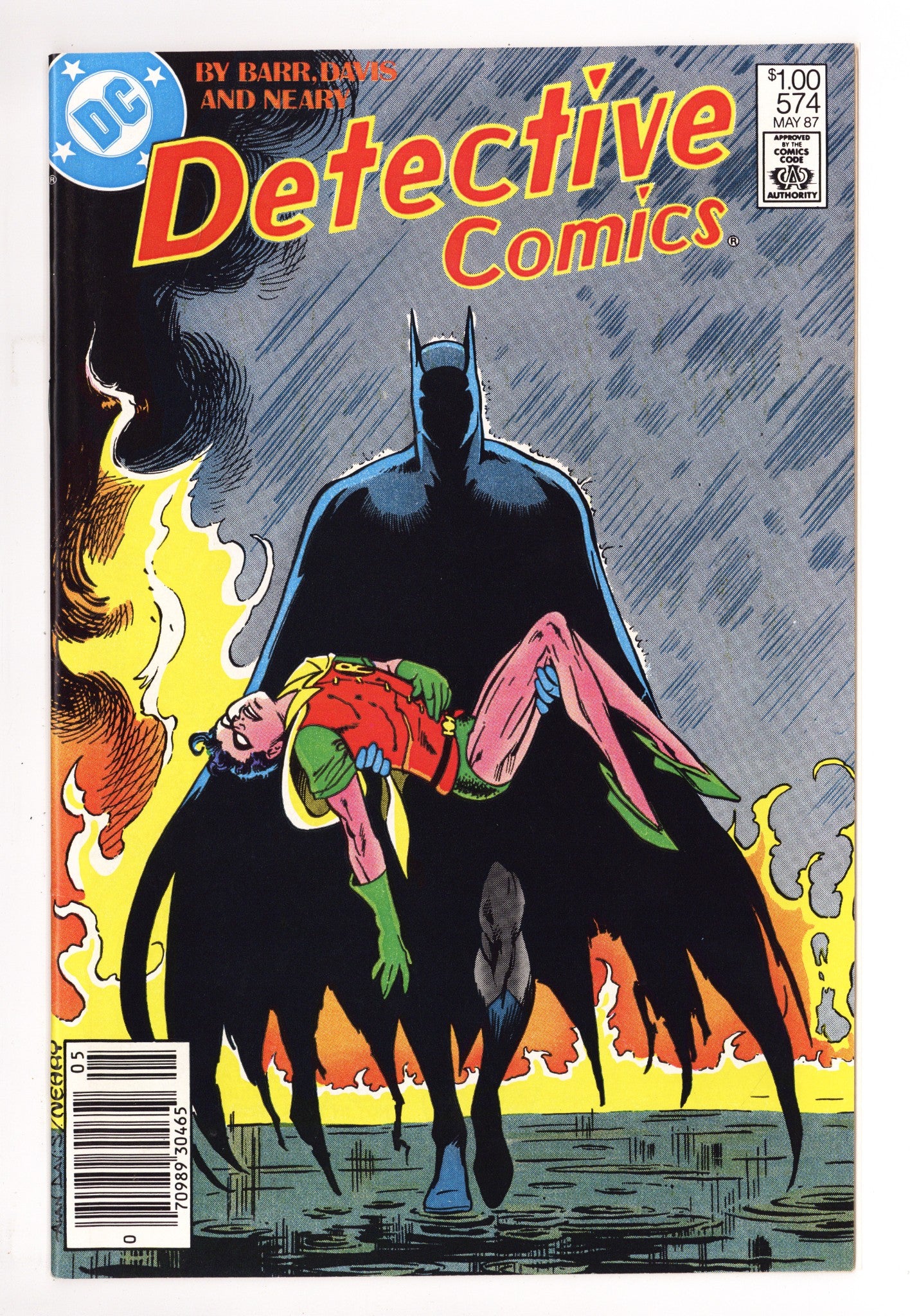 Detective Comics Vol 1 574 VF/NM (9.0) (1987) Canadian Price Variant 