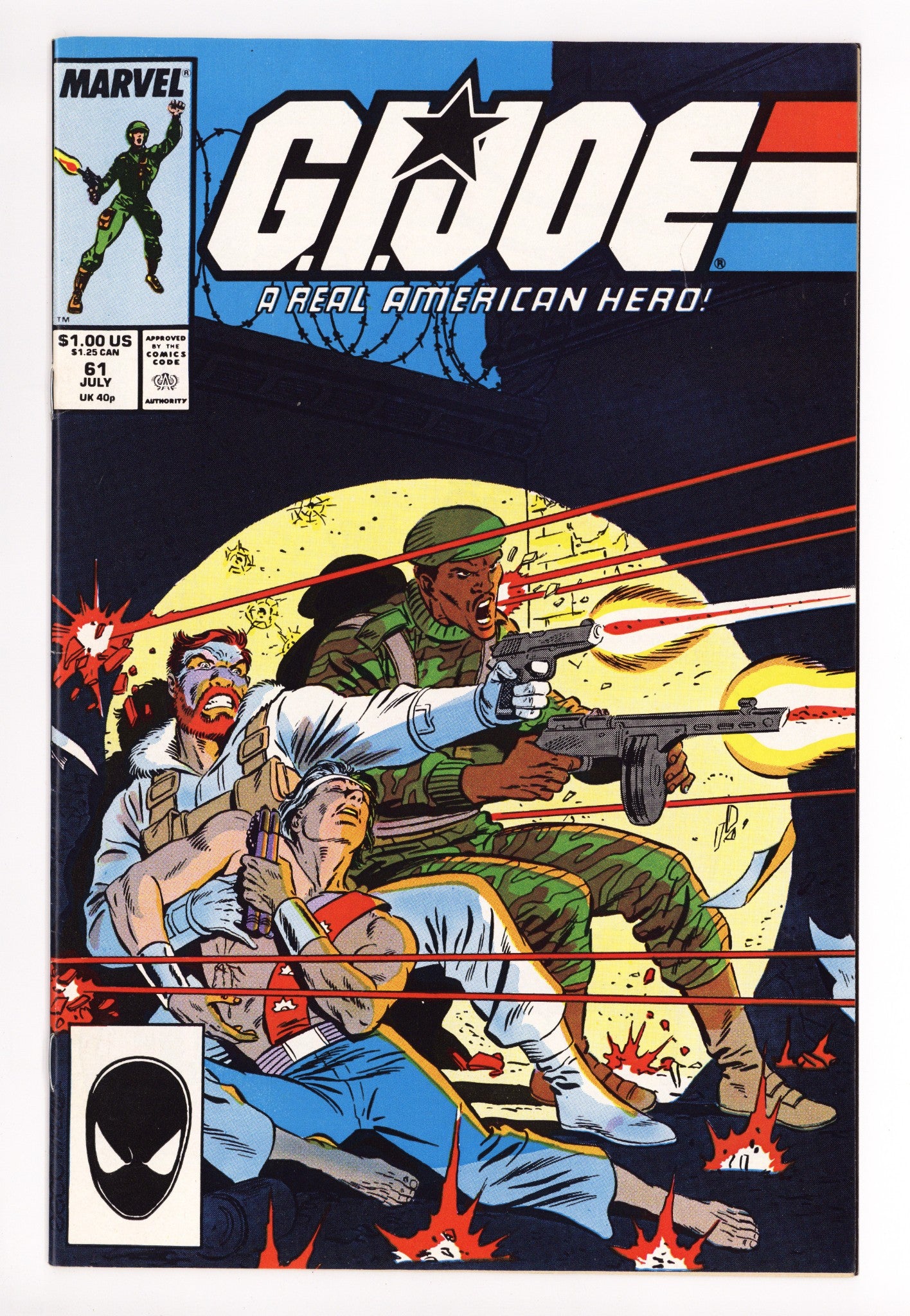 G.I. Joe, A Real American Hero 61 High Grade (1987) 