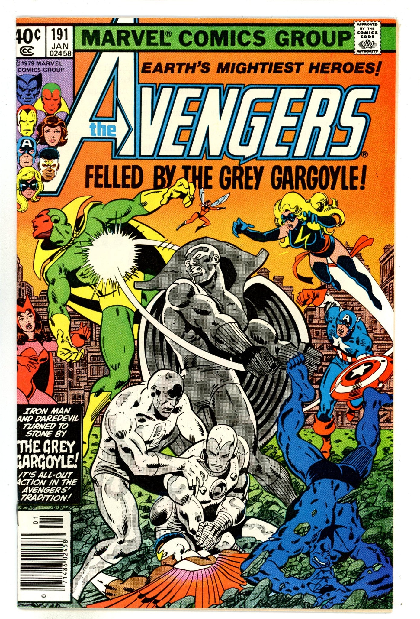 The Avengers Vol 1 191  FN/VF (7.0)   (1980)     Newsstand  