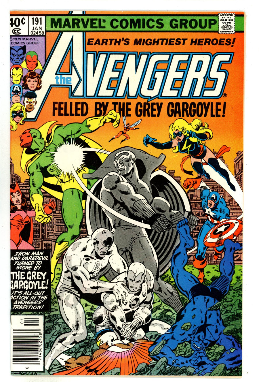 The Avengers Vol 1 191  FN/VF (7.0)   (1980)     Newsstand  