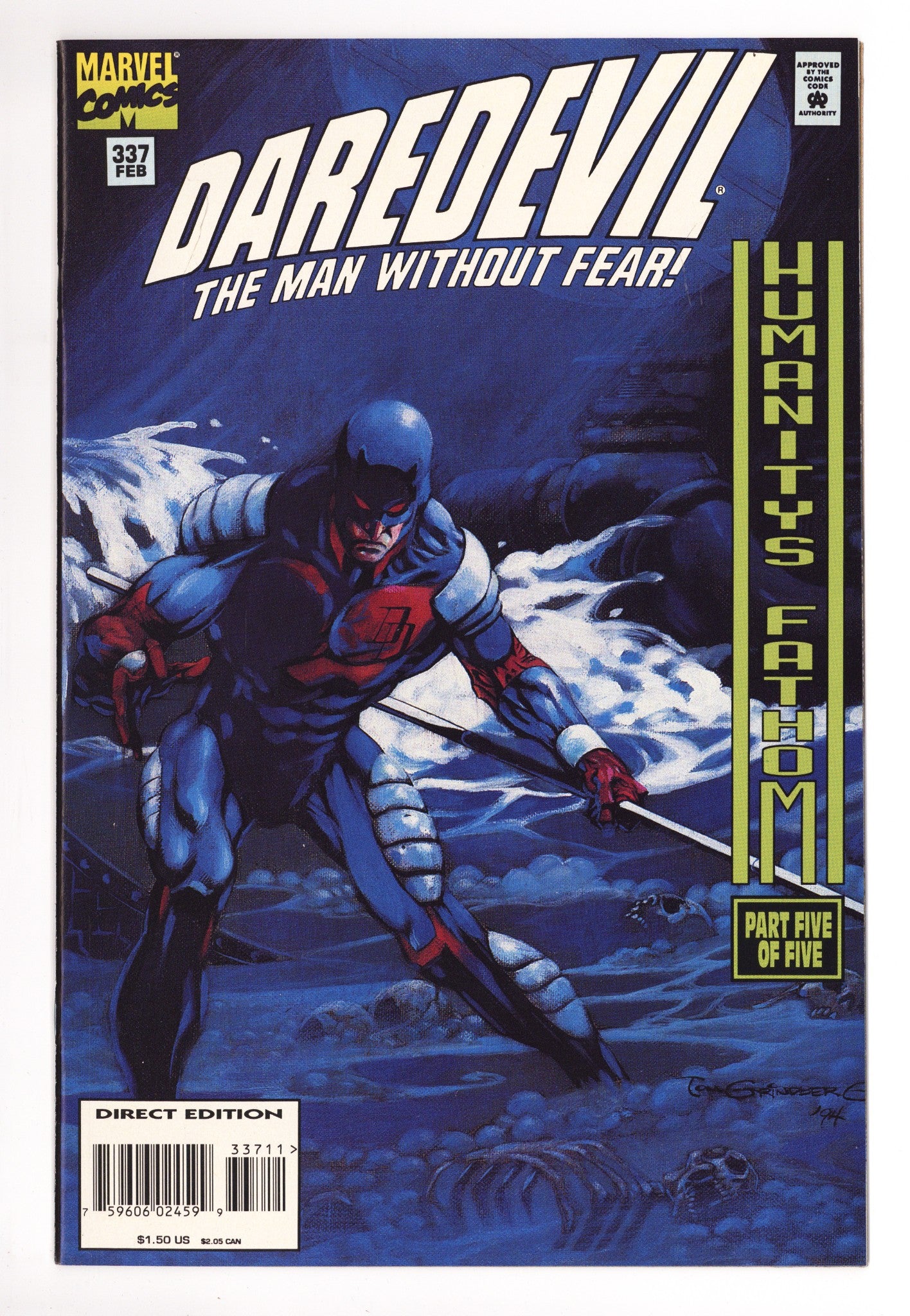 Daredevil Vol 1 337 High Grade (1995) 